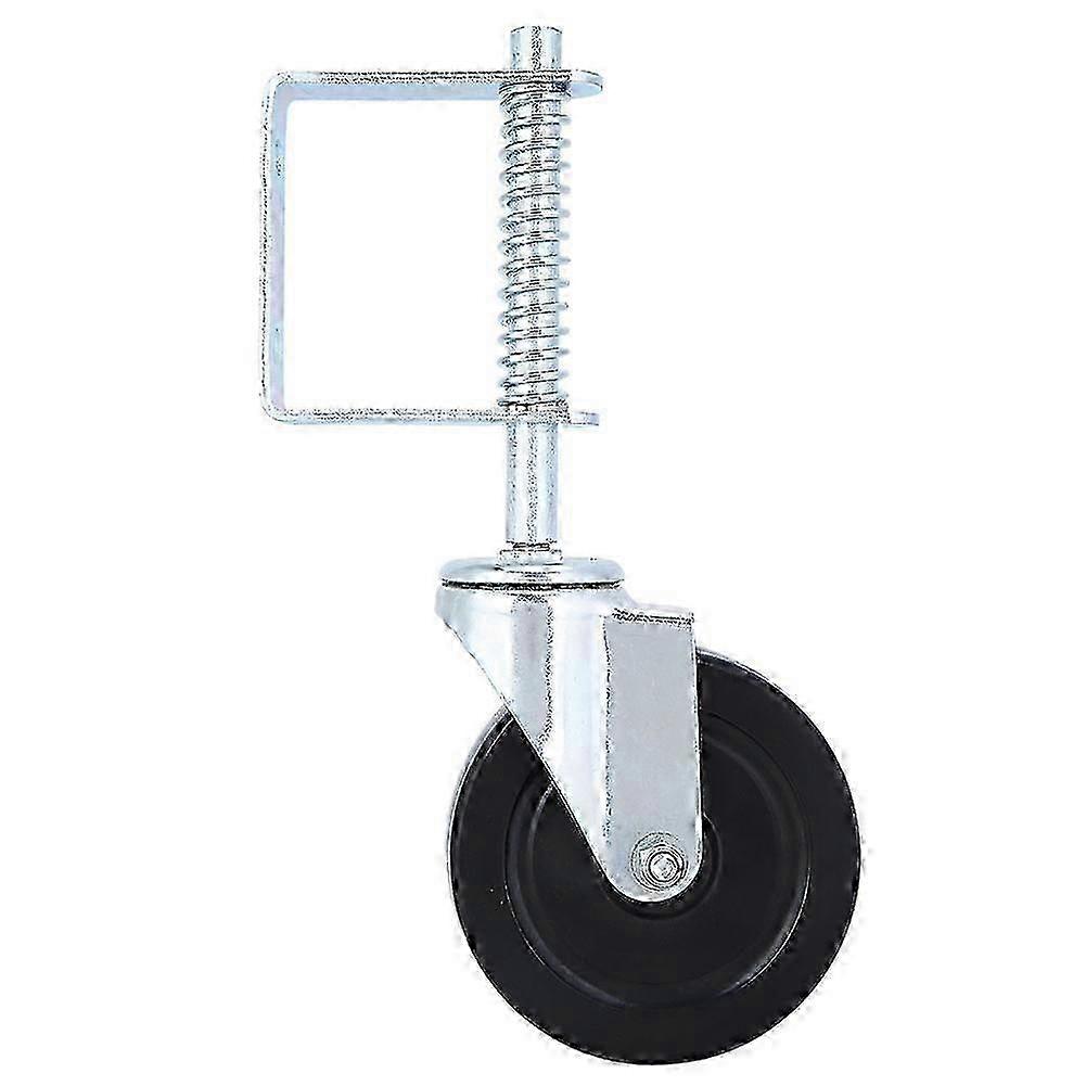 5in قطب العجلات الربيع رود لبوابة السياج ، الخروع المطاطي المعدني 200 رطل