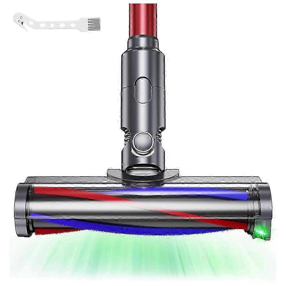 New Vacuum Head for V7 V8 V10 V11 V15 Cleaner with LED Brush Head - Floor Nozzle Illuminates Hidden Dust