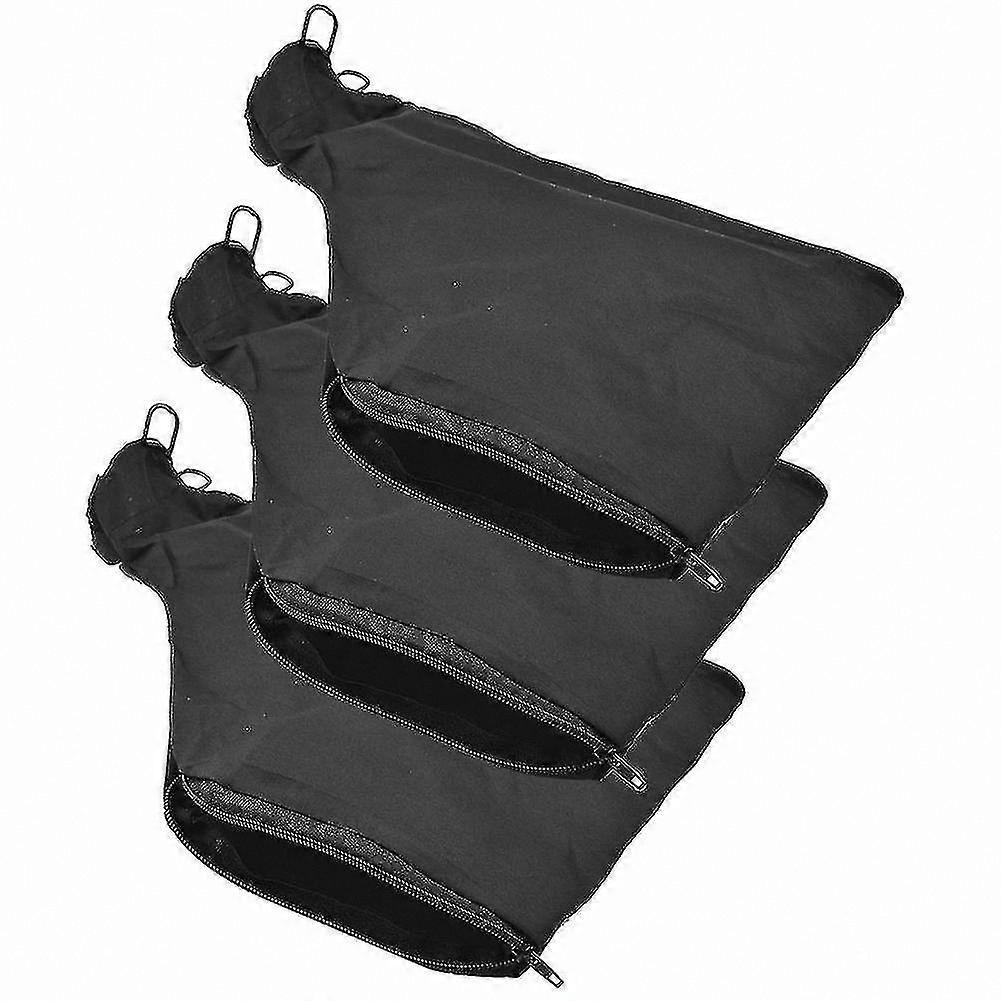 Dust Collection Bag with Zipper and Wire Stand, Compatible with Miter Saws, 3-Pack