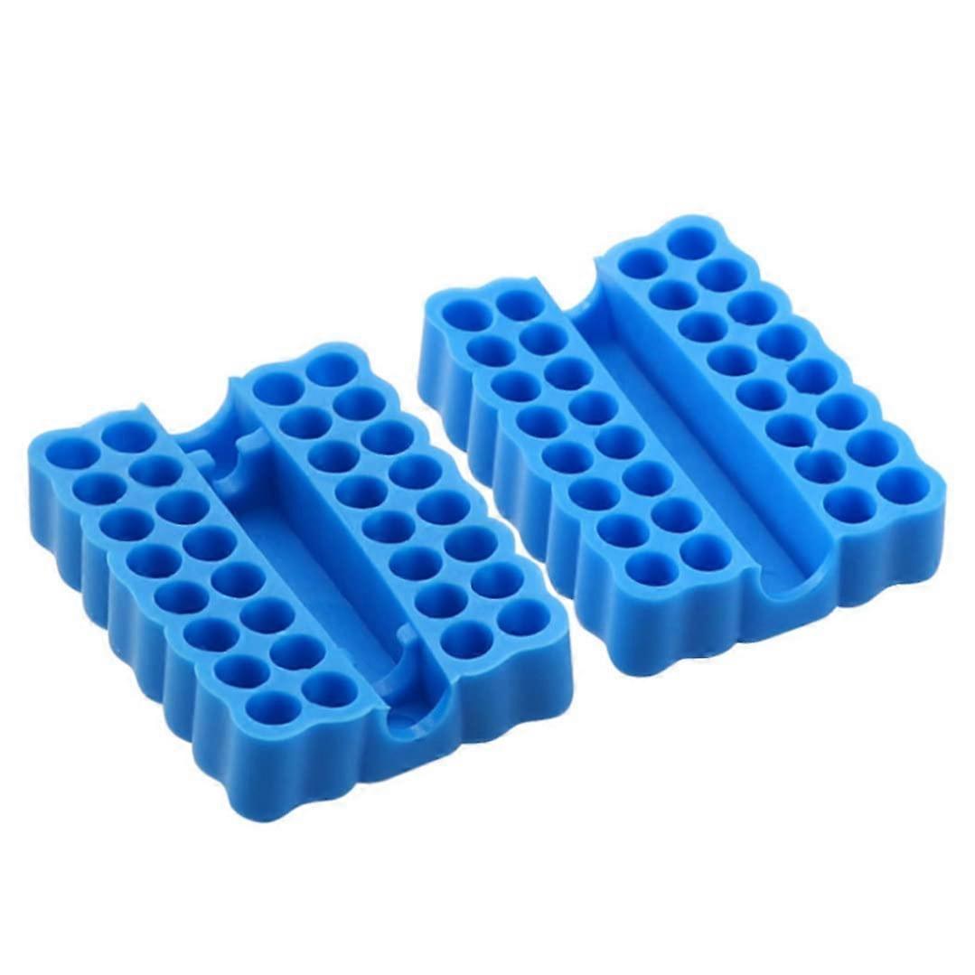 Screwdriver Bit Holder Professional Hex Screwdriver Bit Head Organizer Storage Case 2PCS,Screw Bit Holder Ref: 5078