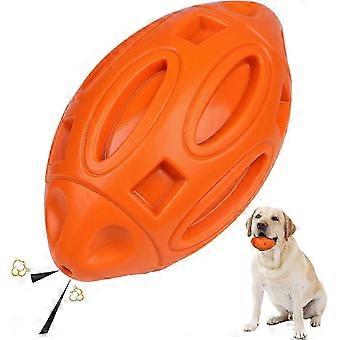 Indestructible Dog Toy, Dog Chew Toy Rubber Sound Ball Dog Games Toy for Medium and Large Dogs