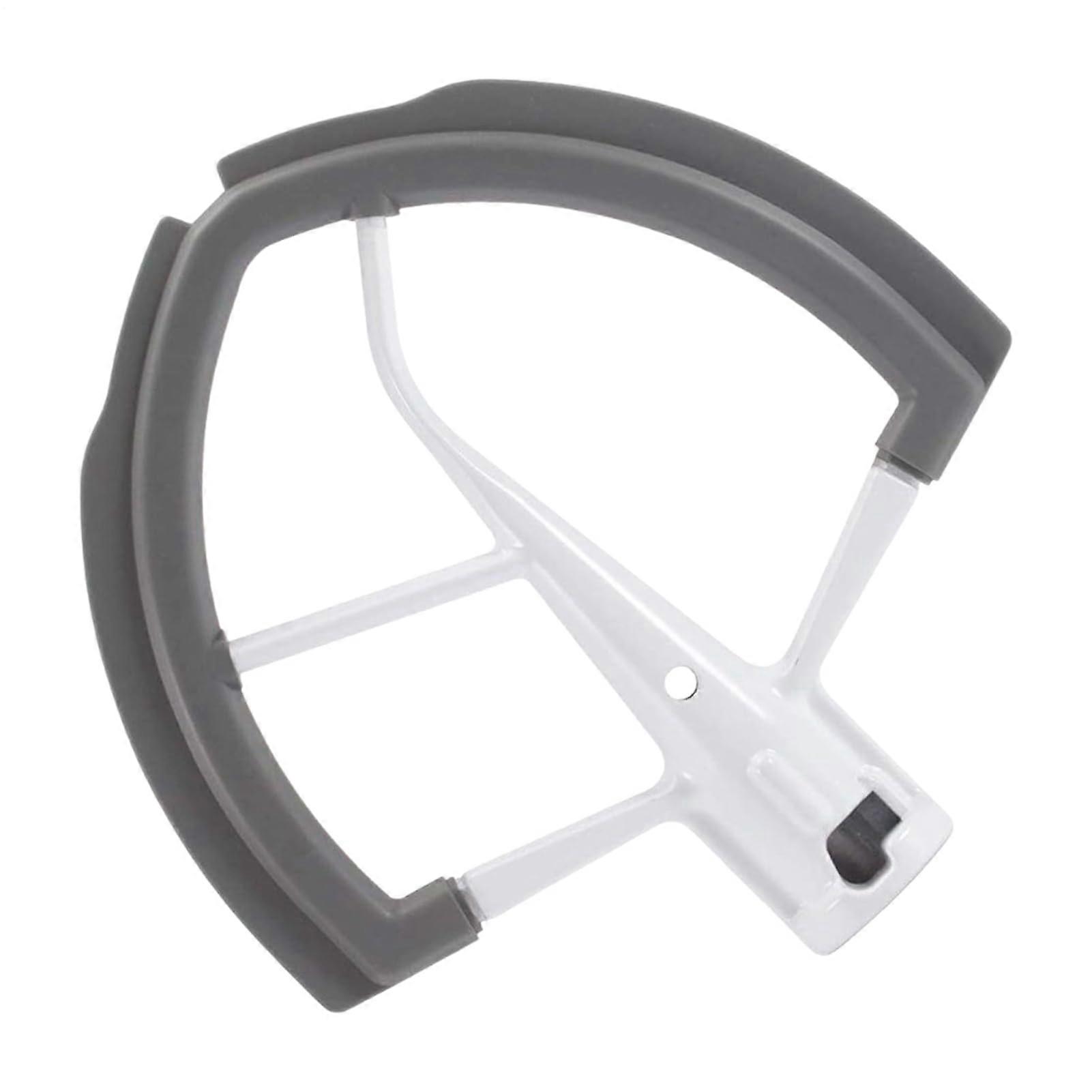 Flex Edge Beater,Silicone Flex Edge Beater 6 Quart Flexible Bowl Scraper Safe Mixing Baking Tool for Cream Pie Crust Butter
