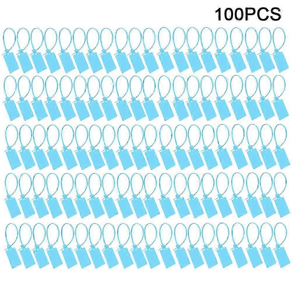 100pcs 41cm Disposable Cable Ties, Self-Locking Anti-Theft Labels, Wire Marking Tags, Identification Cable Ties