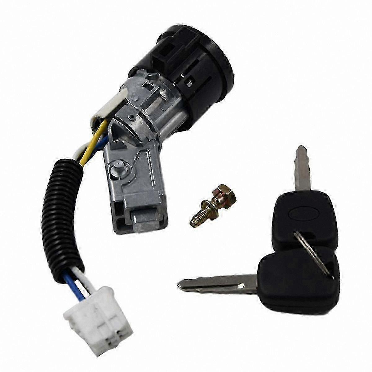 Ignition Barrel Lock with 2 Keys, Compatible with 107 C1 N0501412 N0502200
