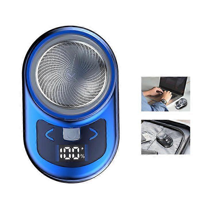 3W Electric Shaver Smart Razor With Digital Display, Compact, Waterproof