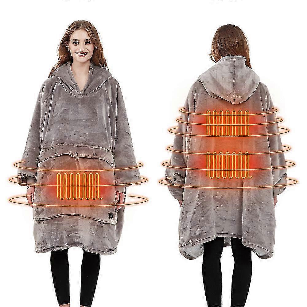 USB Heated Shawl Heated Blanket Plush Flannel Blanket
