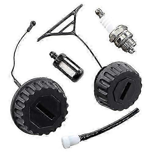 Fuel Cap and Oil Cap for STIHL MS640 MS650 MS660 044 046 050 051 064 066 076 084 088 Chainsaw with Fuel Filter Edition