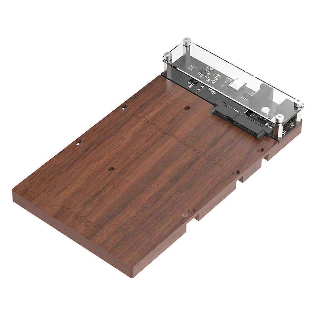 Upgrade 2.5/3.5Inch SAS/ HDD SSD Disk Case for SAS Hard Drive Enclosure to USB 3.0 HDD Docking Station EU