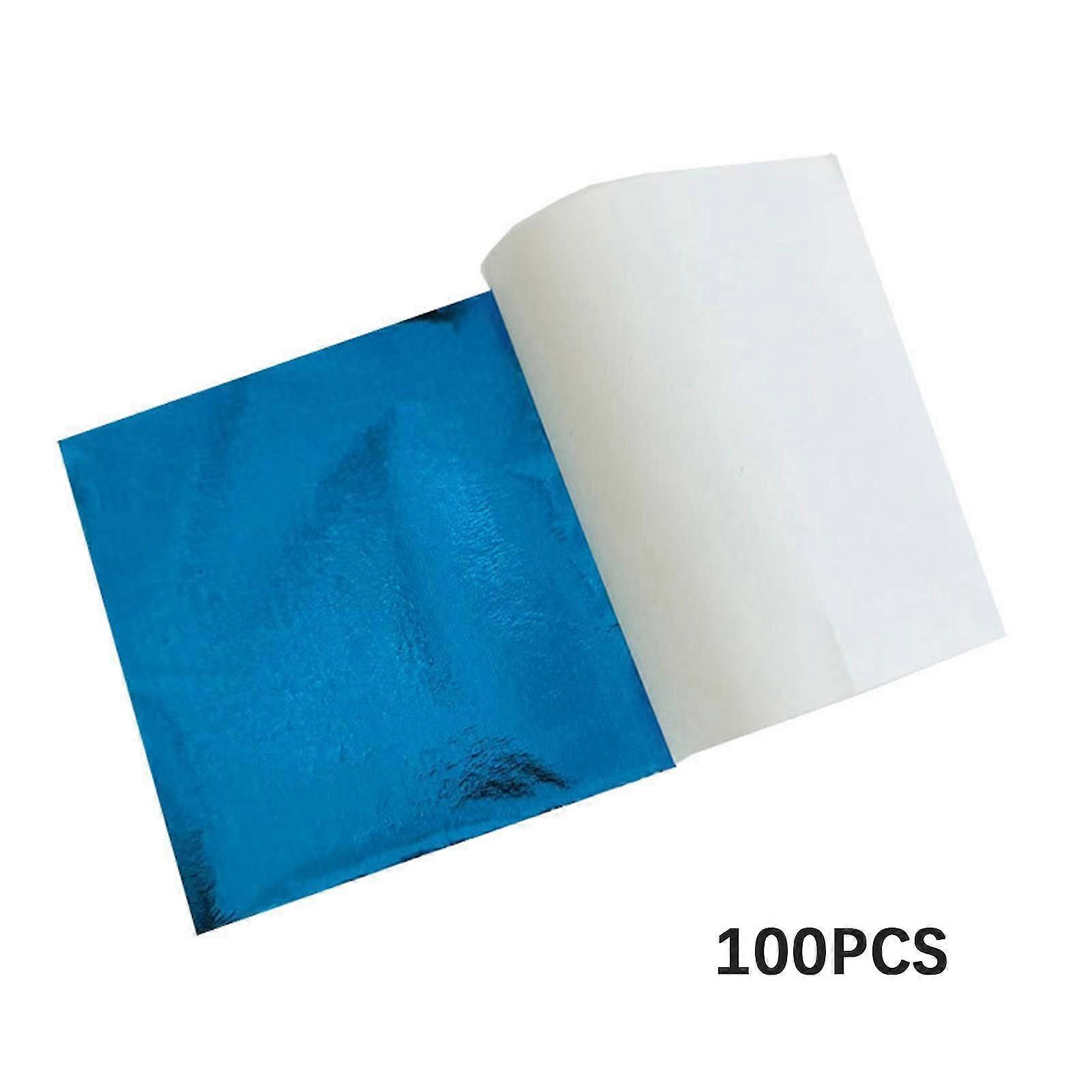 100 sheets imitation gold foil for bronzing and gilding