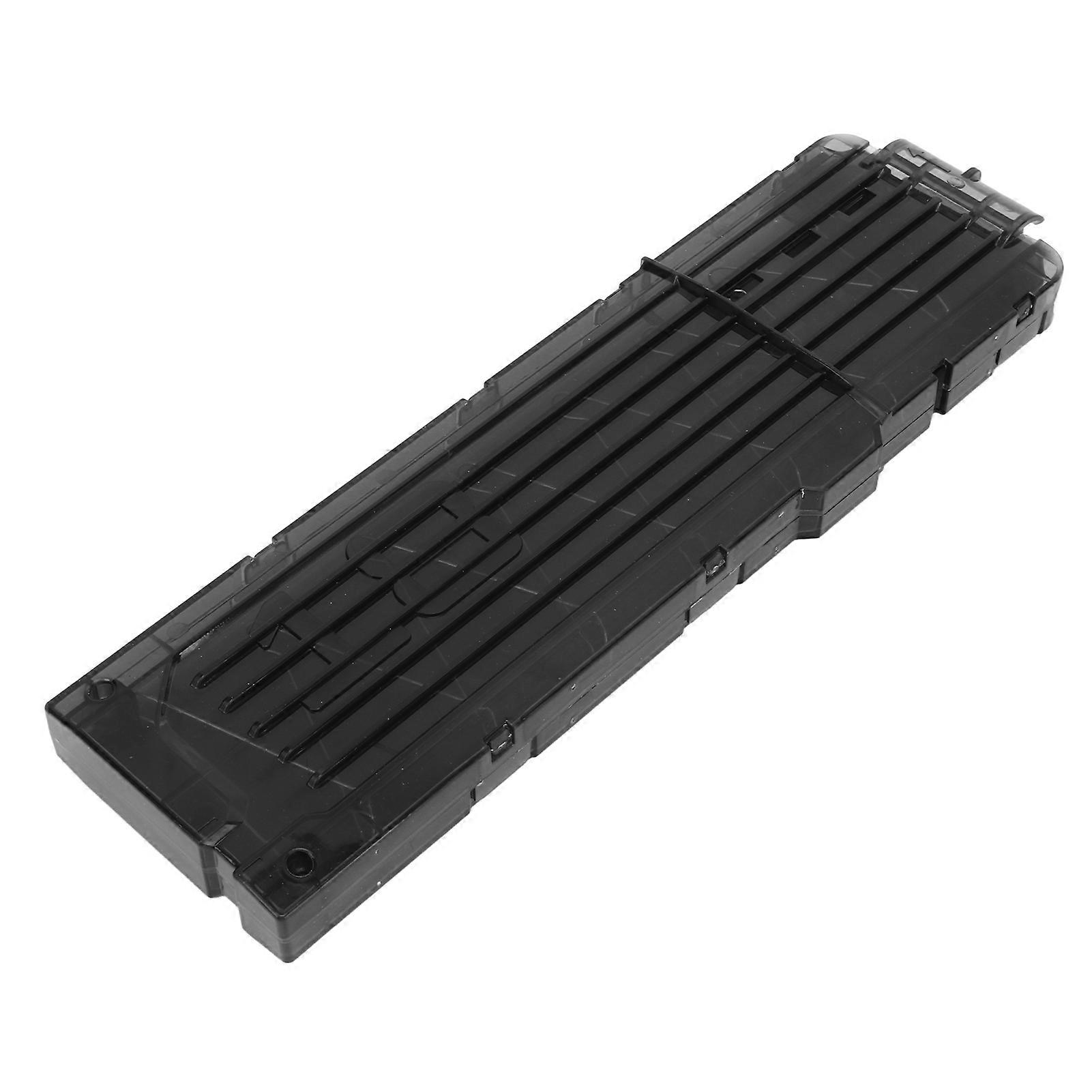 Plastic 18-Dart Quick Reload Magazine Clip Black Transparent