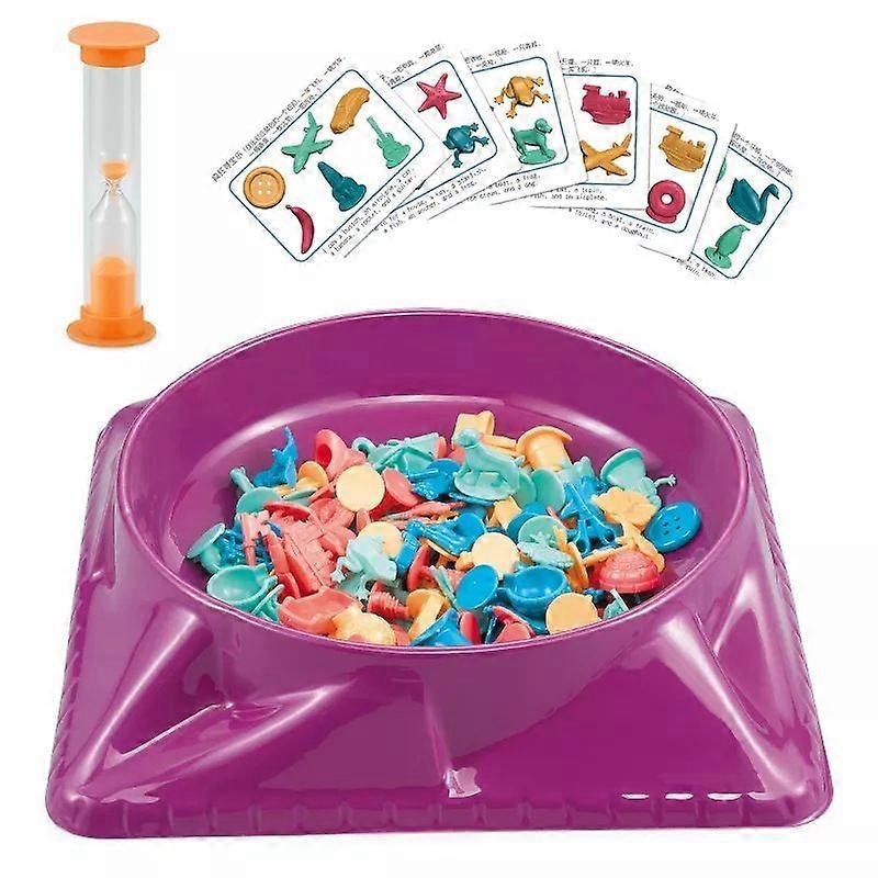 New Crazy Treasure Hunt Children's Tabletop Game Parent-child Interactive Toy Observation Challenge