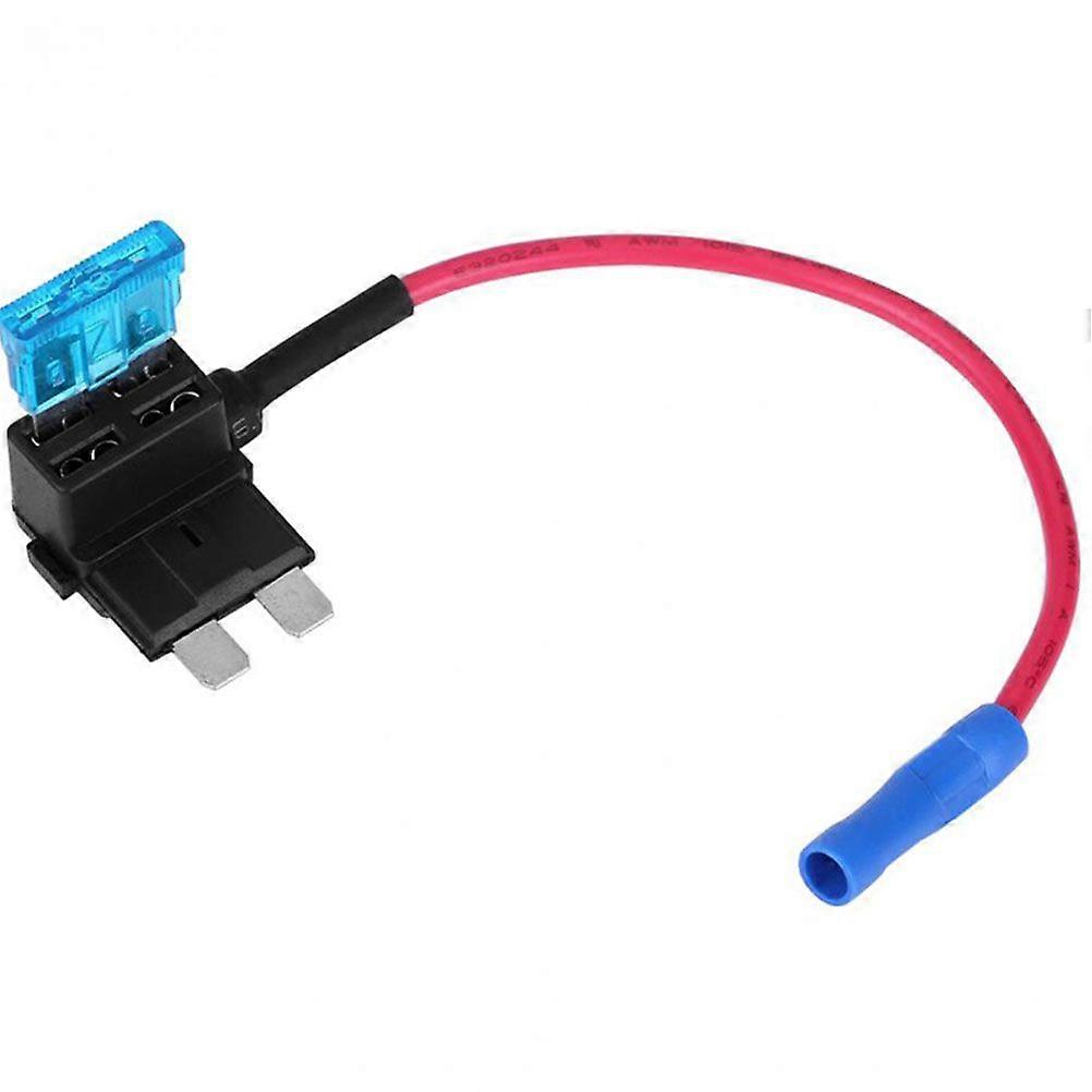 5PCS Automatic Add Circuit Fuse Connector Standard Fuse Holder Auto Fuse Holder Mini Micro Add-a-Circuit Adapter Fuse Random Color