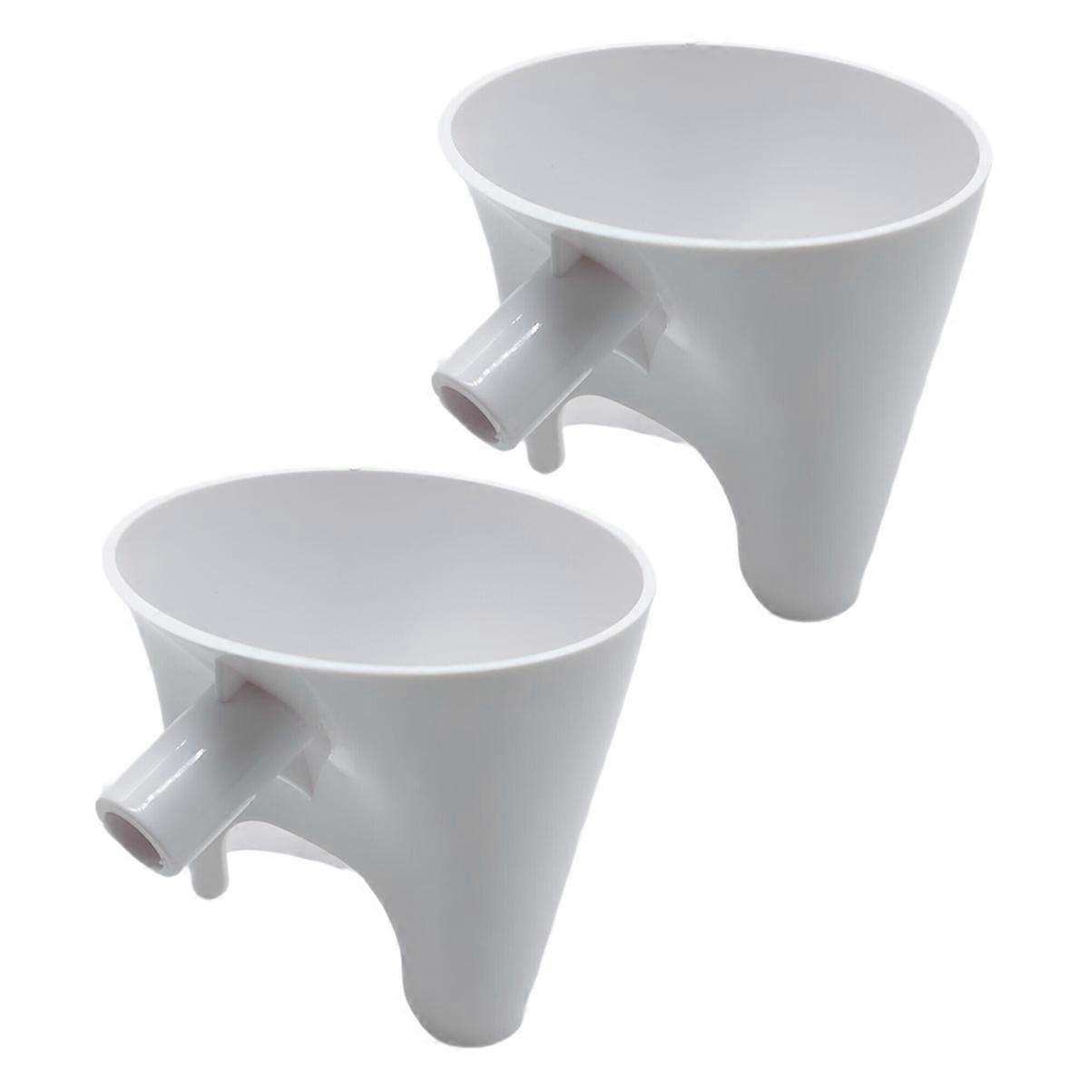 Flour Funnel for Ksm150 Tilt-Head Stand Mixer White