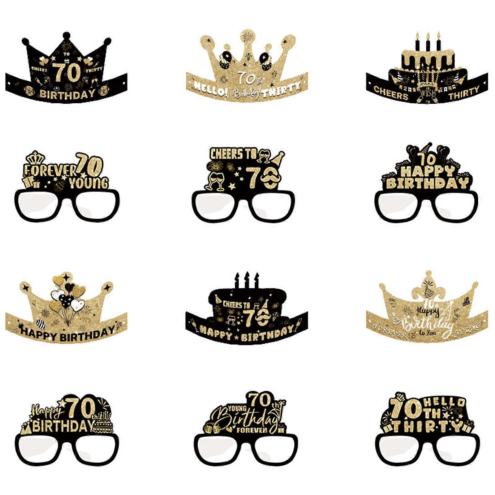 Sustainable Birthday Party Paper Decorations Quick Assembly Multiple Theme Option For Home Use Multicolor