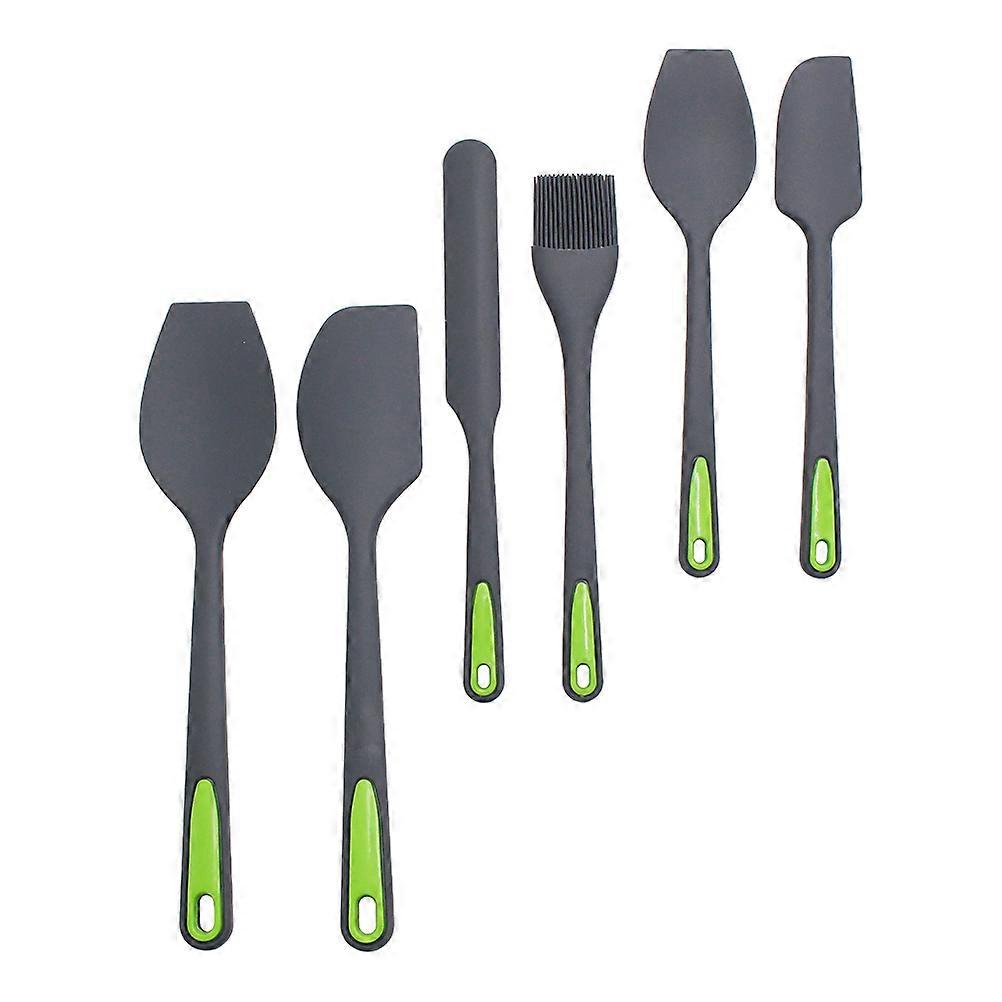 1Set Silicone Baking Spatulas for Baking Grey Silicone Butter Tools