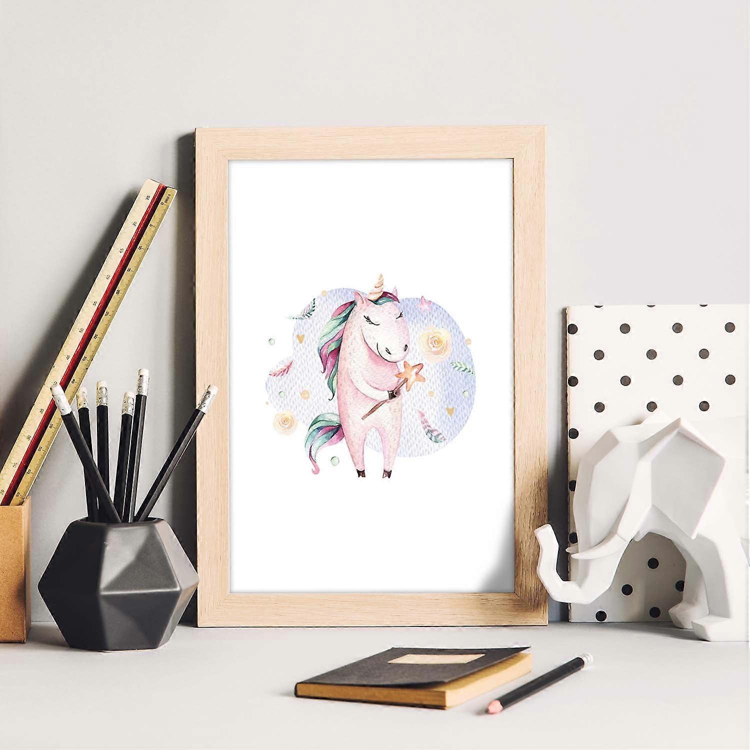 Imprimé Licorne Happy