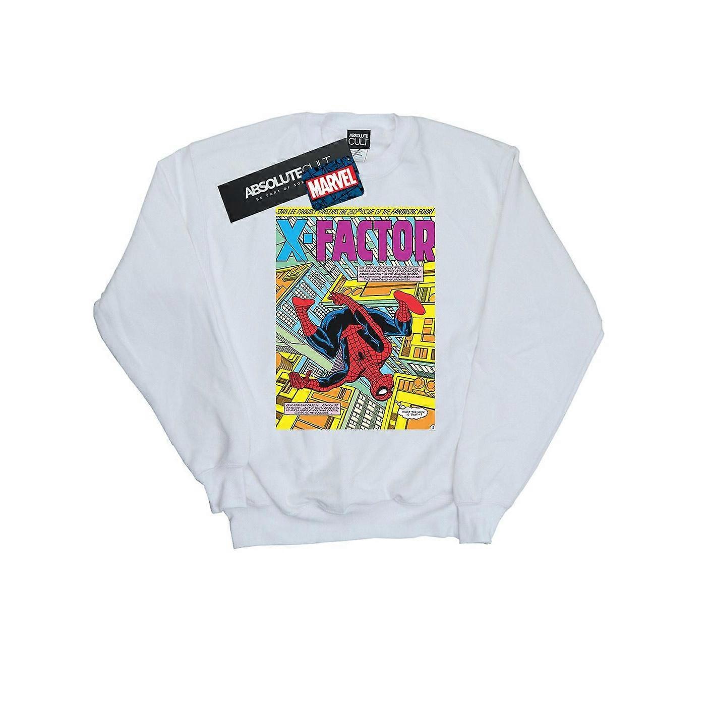 Marvel Heren Spider-Man X Factor Cover Sweatshirt