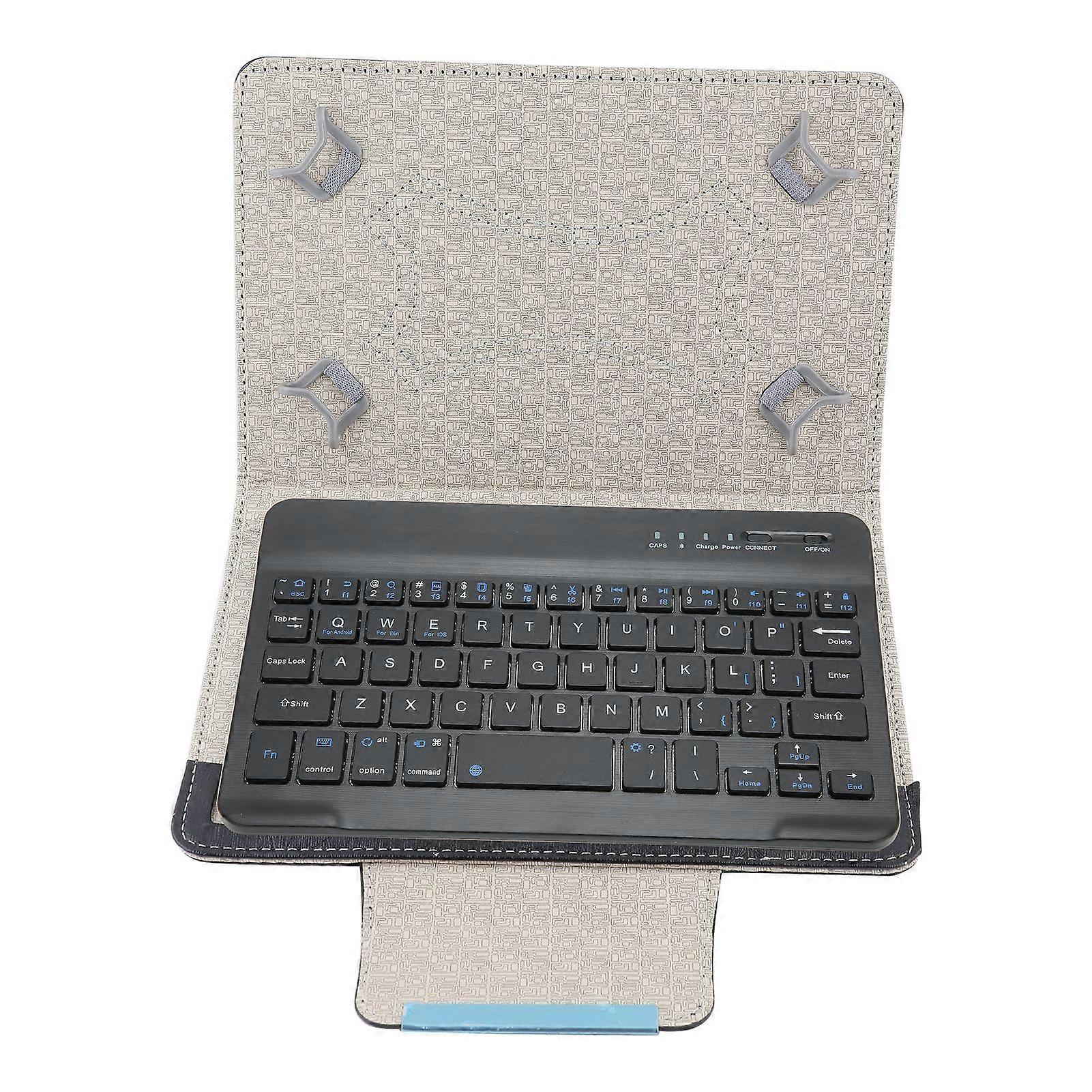 7''-7.9'' Tablet Universal PU Protective Case Cover   Bluetooth Keyboard (Black case  keyboard)