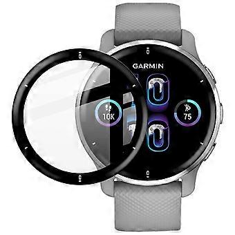 IMAK Weiche PMMA-Displayschutzfolie für Garmin Venu 2 Plus, blasenfreie Ultra-HD-Schutzfolie Glatte Hand T