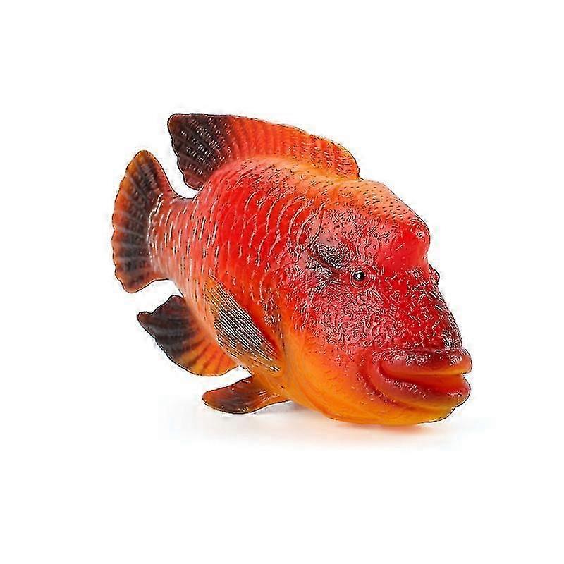 Ensemble tropical gigantesque de jeu de figure de poisson en caoutchouc