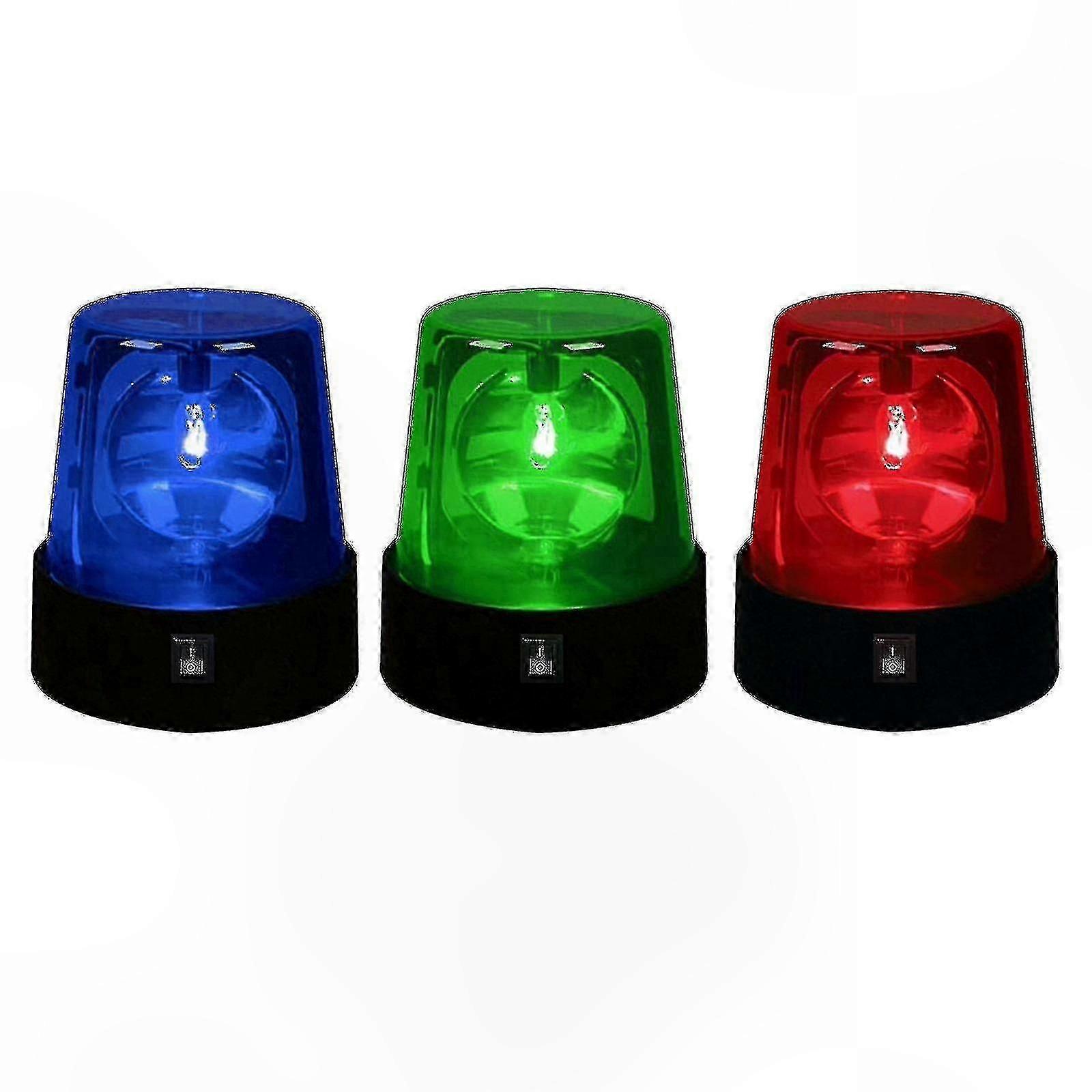 Revolving LED Warning Beacon Lights, Emergency Signal Strobe for Industrial and Electrical Safety Applications