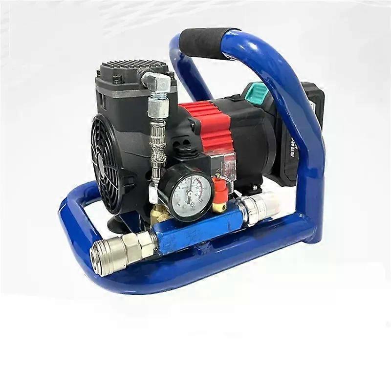 21V Lithium Battery Air Pump For Makita 18-21V Battery Household Portable Rechargeable Lithium Battery Air Compressor
