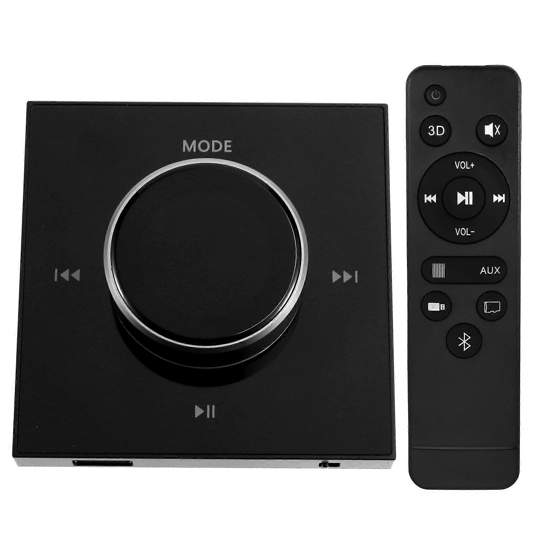 86 Hi-Fi Smart Wall-mounted Stereo Background Music Controller Black