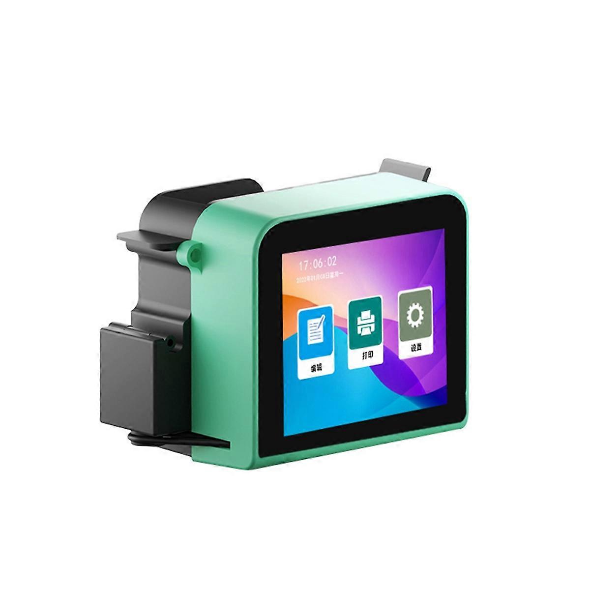 T1 Mini Handheld Verfallsdatum Handheld Codiermaschine Dunkelgrün