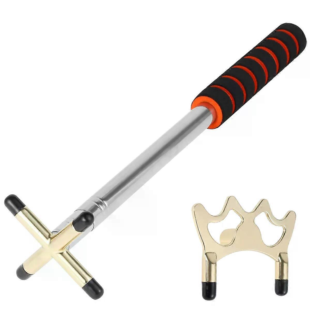 Retractable Billiard Bridge Stick Pool Table Billiards Cue Bridge Stick with Replaceable Bridge Head 128-60 Expandable Pool