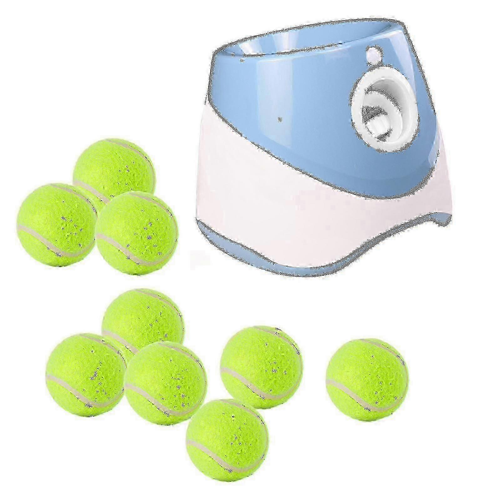 Köpek Otomatik Top Fırlatıcı 3/6/9 Topları Ile Küçük Orta Köpek İçin Dayanıklı Top Atma Makinesi