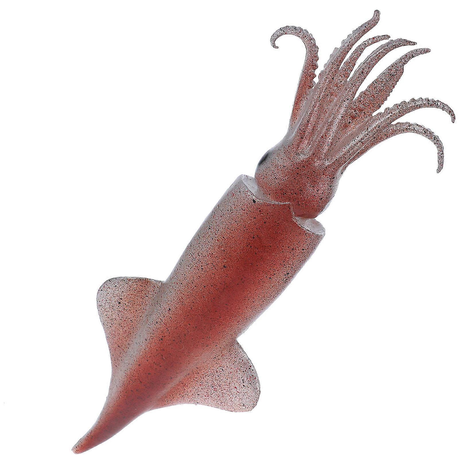 Artificial Meat Squid Toy for Pretend Play 5Pcs Lifelike Food Props