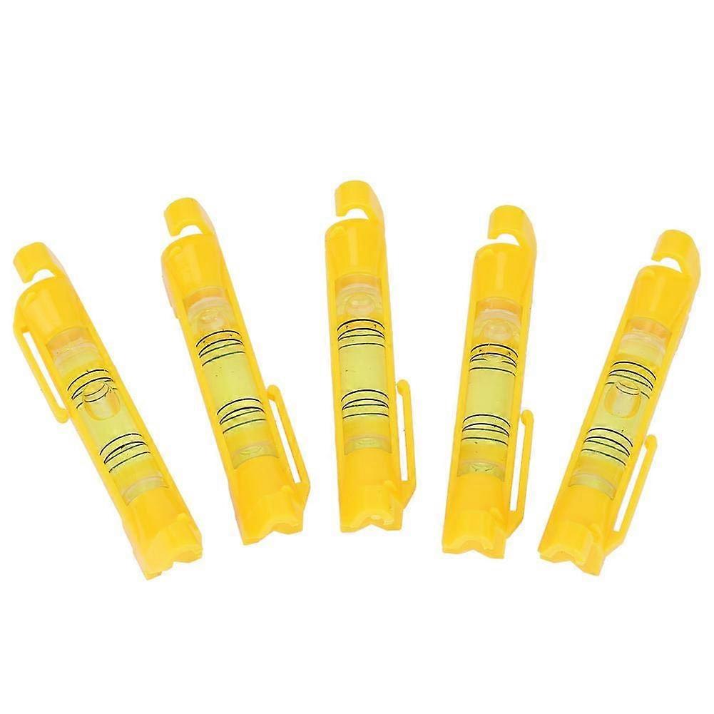 5PCS String Line Level Mini Rope Bubble Level Pocket Hanging Line Leveler Tool for Building Trades, Engineering Surveying Metalworking C38