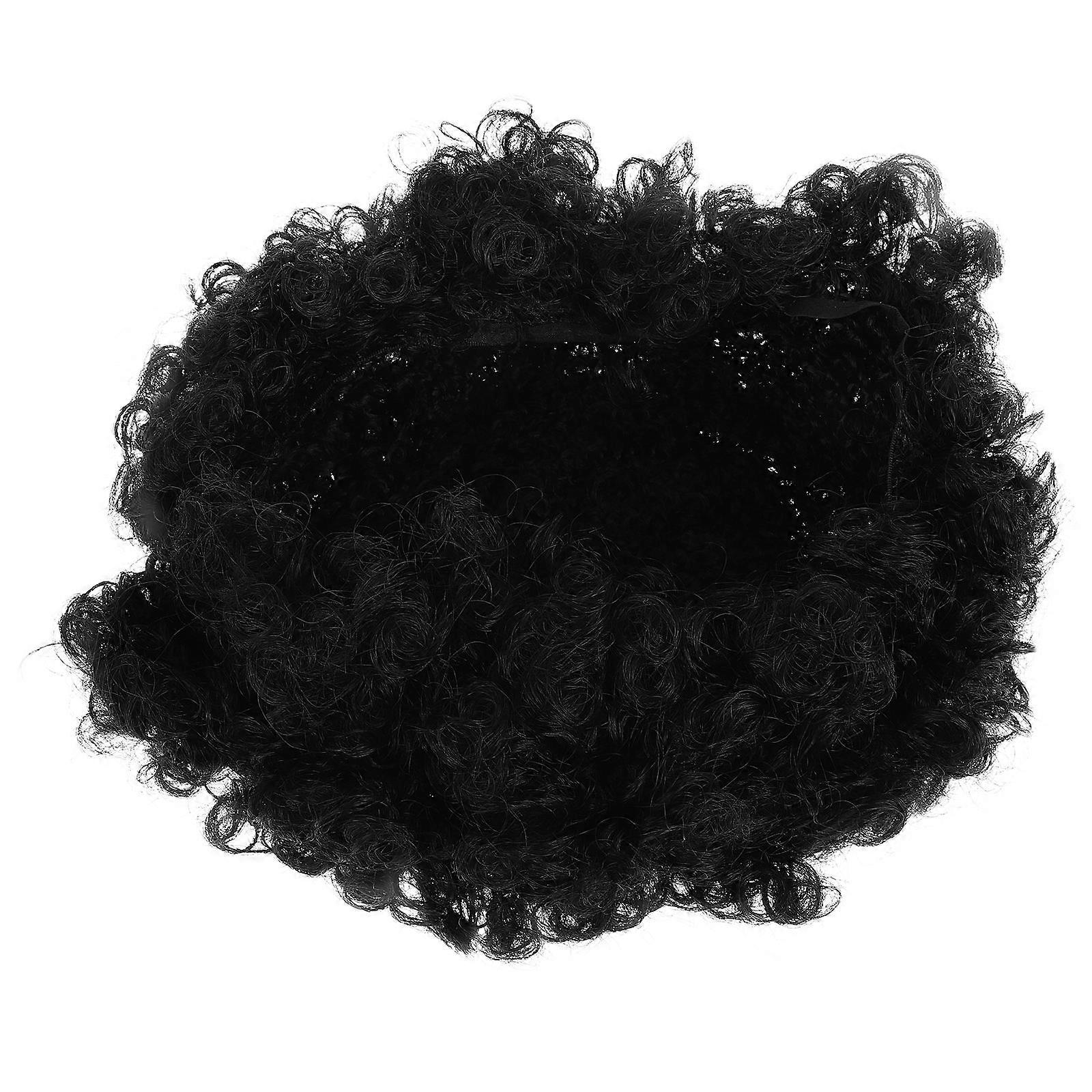 Curly Afro Wig for Women 2Pcs Vibrant Style Perfect for Parties and Cosplay Events with Comfortable Fit and Stylish Design