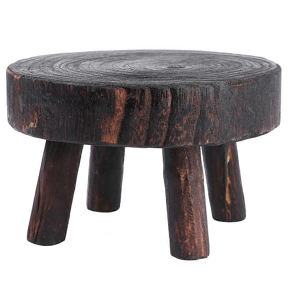 Wooden Flowerpot Rack Decorative Rack for Storage Use 2Pcs