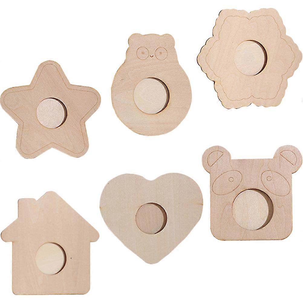 Unfinished Wood Picture Frames for DIY Crafts 30Pcs Assorted