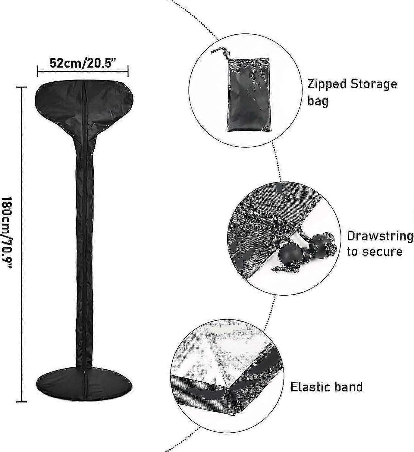 2025 Electric Patio Heater (full Coverage For Patio Heater)