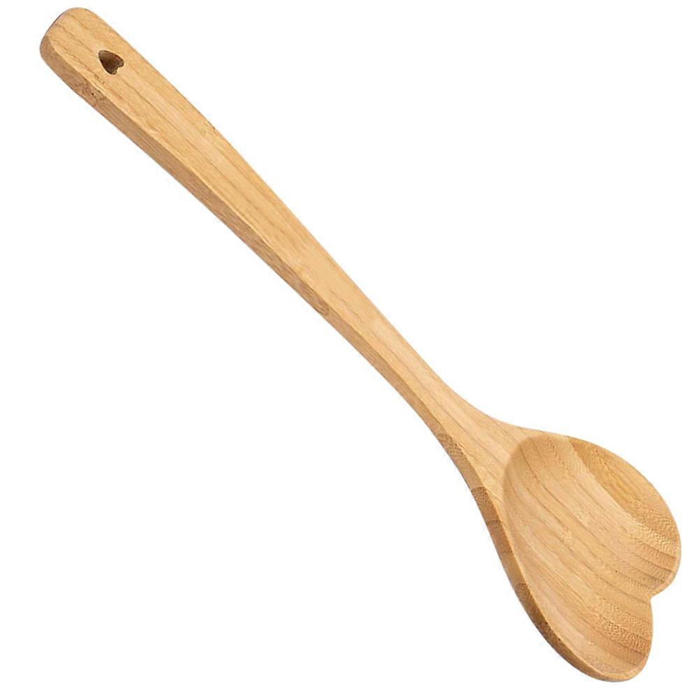 Herzförmiger Bambus, beige, kratzfest, wiederverwendbar, zum Mischen, praktisch für den Hausgebrauch