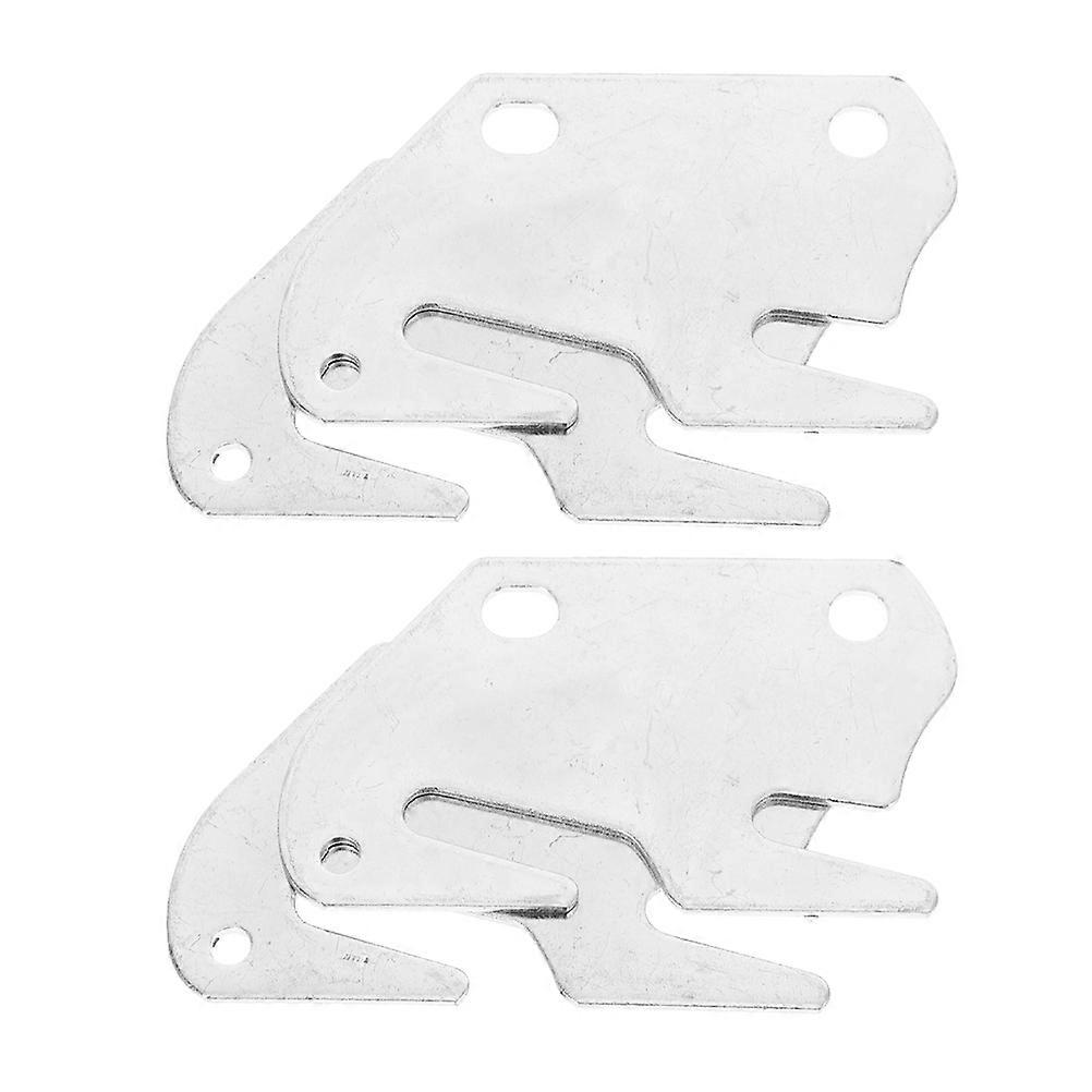 Bed Headboard Hardware Brackets for Universal Bed Frame Support 8Pcs