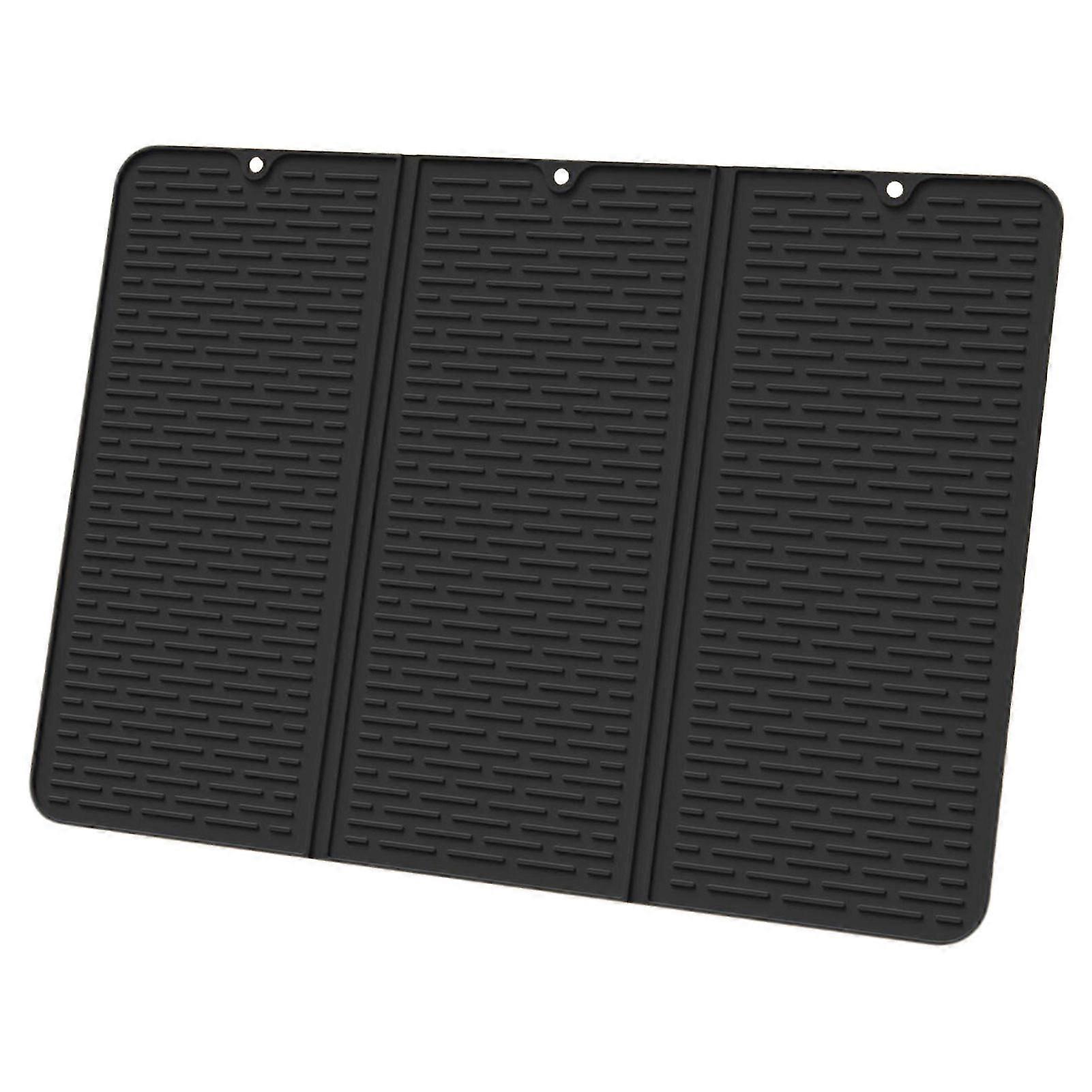 Multi-purpose silicone drying mat for kitchen Multi-Use Post-meal Cleanup