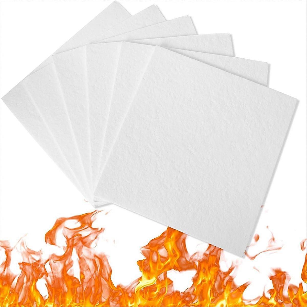 15 Sheets Ceramic Fiber Paper Insulation Gasket Paper