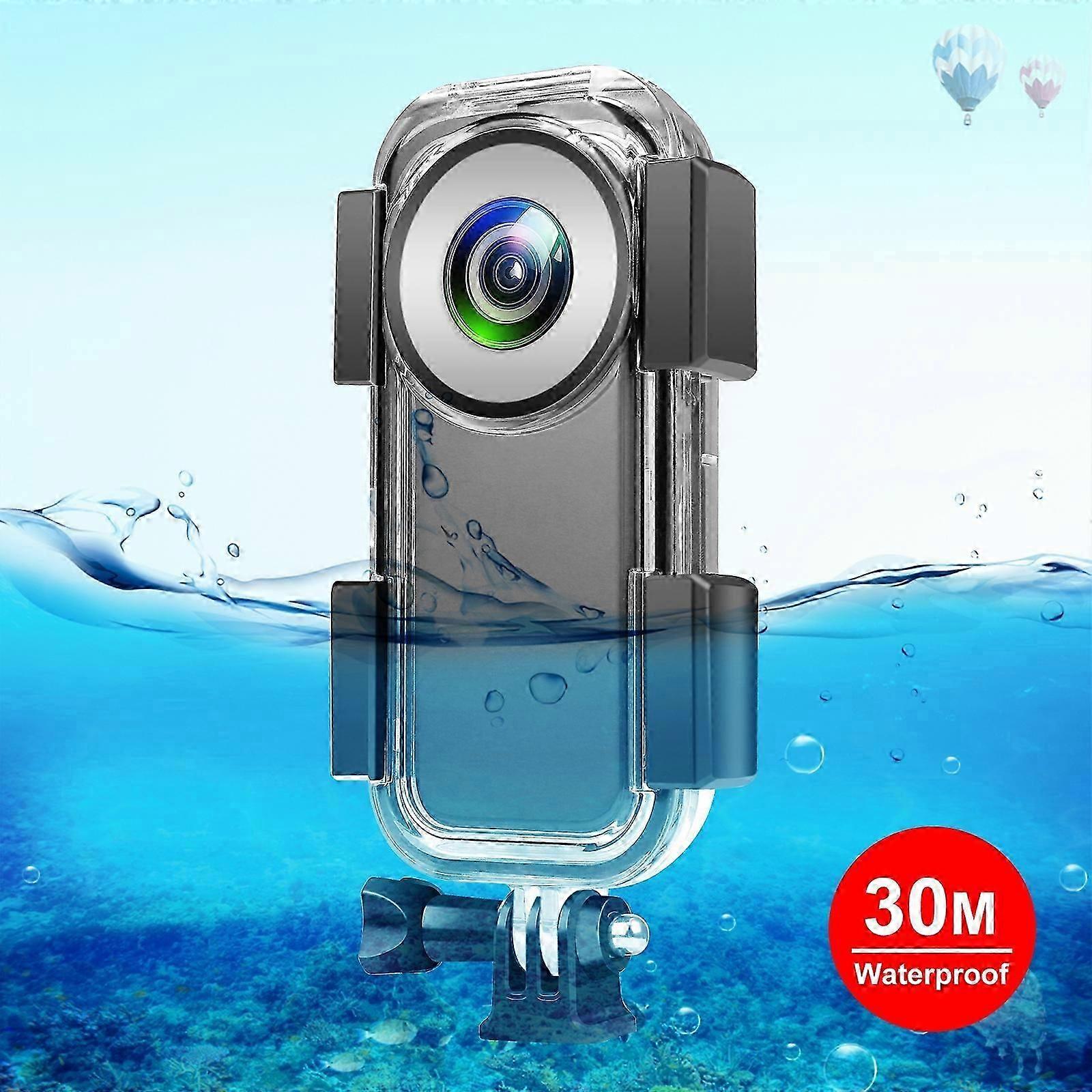 PULUZ 30m Underwater Waterproof Housing Case for Insta360 ONE X2(Transparent)