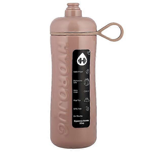 HydroJug, Squeeze Bottle, Mauve, 27 oz