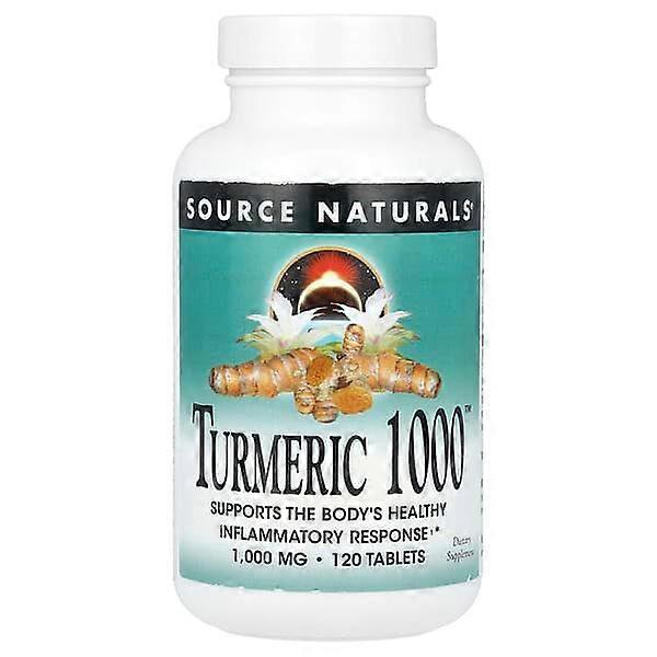 Source Naturals, Turmeric 1000ÃÂÃÂÃÂÃÂ¢ÃÂÃÂÃÂÃÂÃÂÃÂÃÂÃÂ¢, 1,000 mg , 120 Tablets