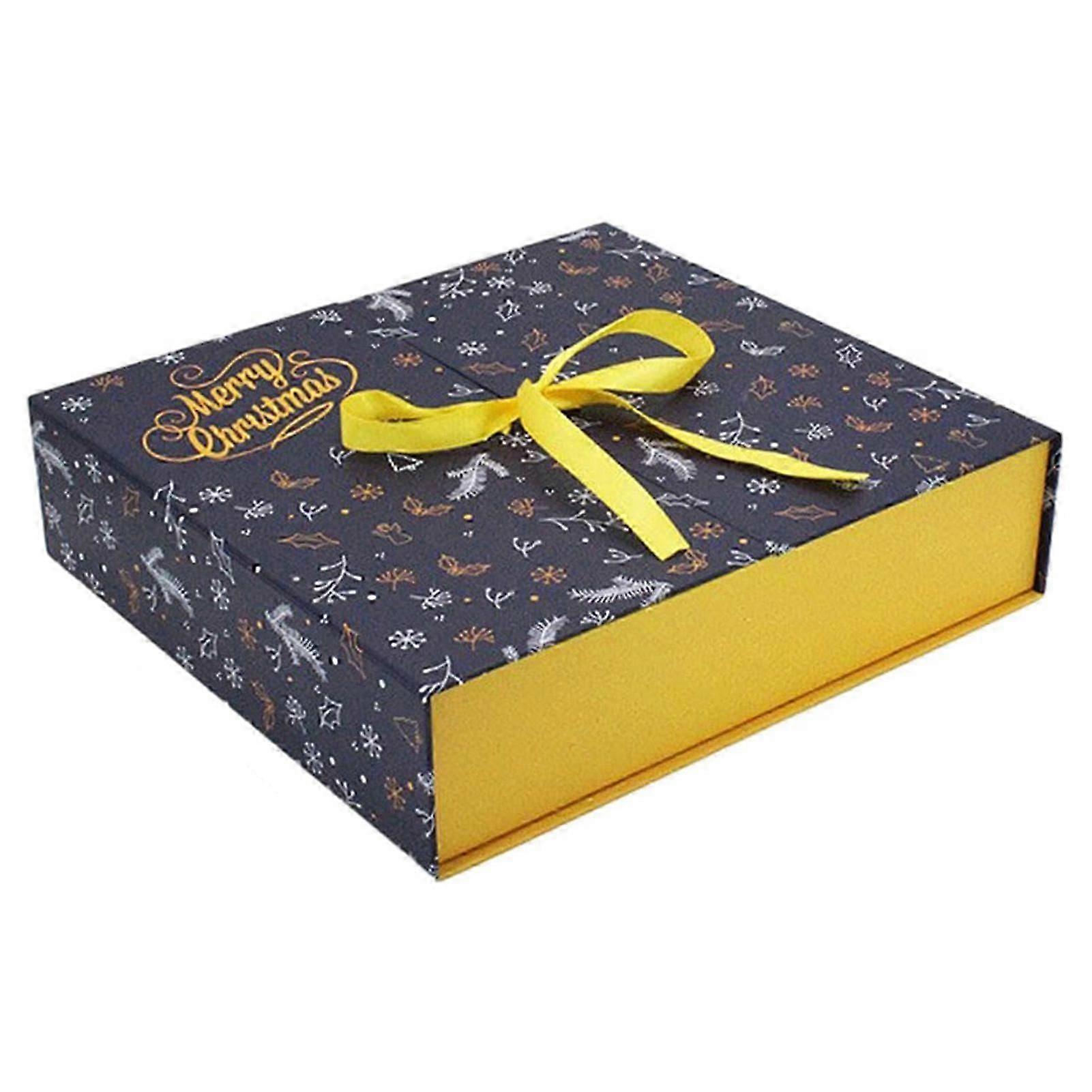 Refillable Countdown To Christmas Packaging Box With 24 Surprise Blinds Box