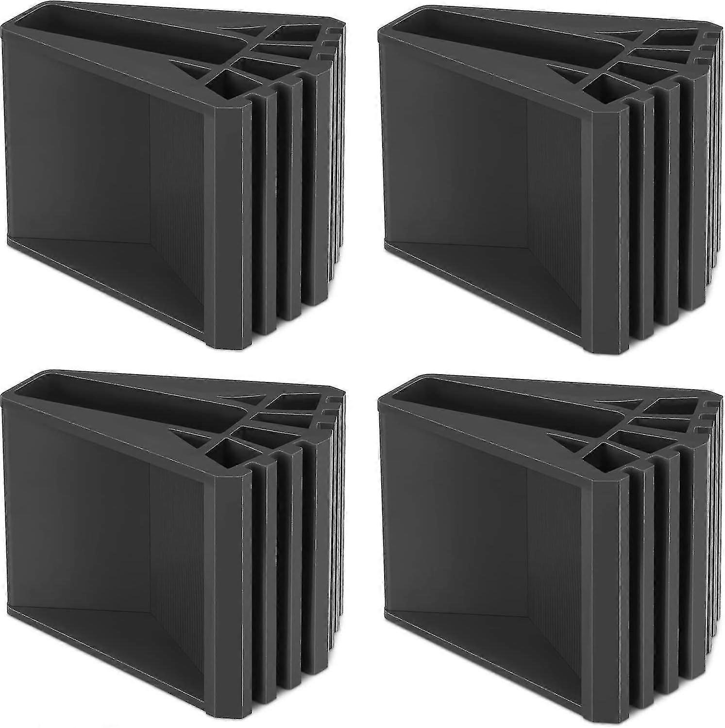 Pezzi Copripiedi per scale Piedi per scale Scala in PVC Cuscinetti in gomma antiscivolo Piedini di ricambio universali per scale Gomma antiscivolo per scala