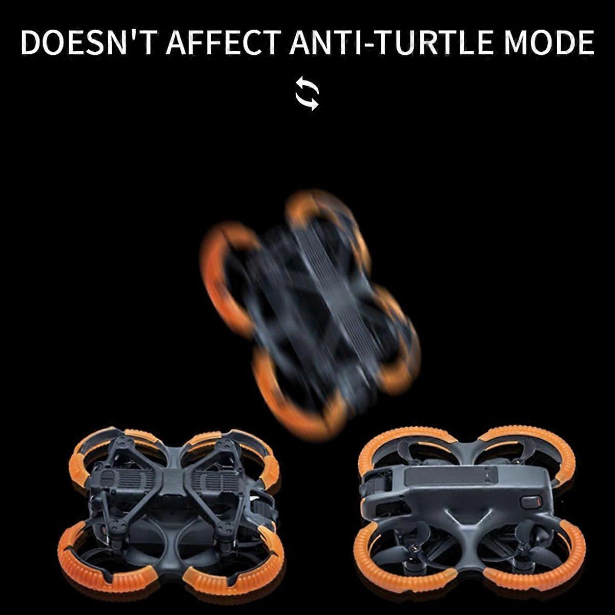 Propeller Guard Bumper for Avata 2 Impact Protectors,Orange