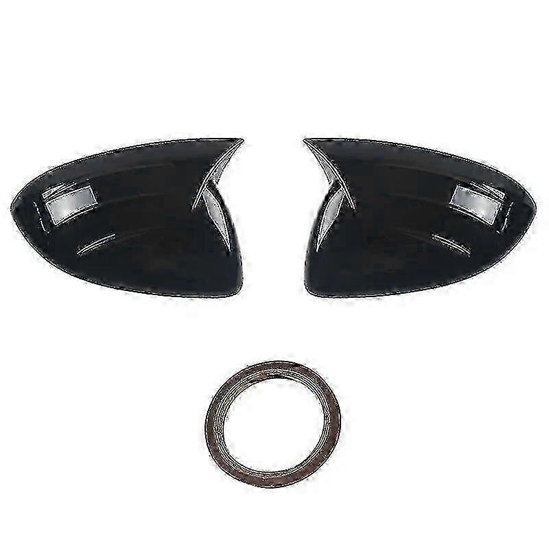 Rear View Mirror Cover Caps with Protective Frame for Mercedes Benz C-Class W206 (C200, C220, C260, C300 2022) - Stylish Car Accessory