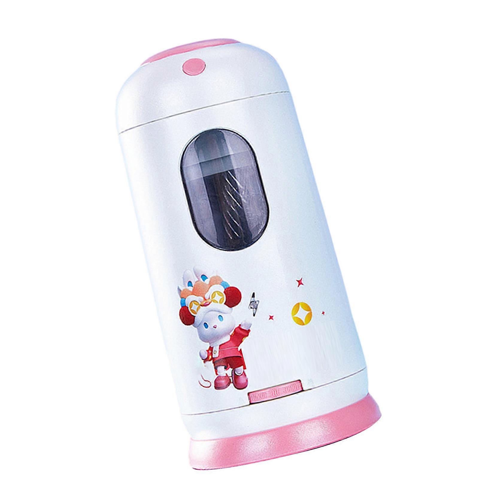 Operation Pencil Sharpener With Thick Thin Adjustment In Power Storage  Pink