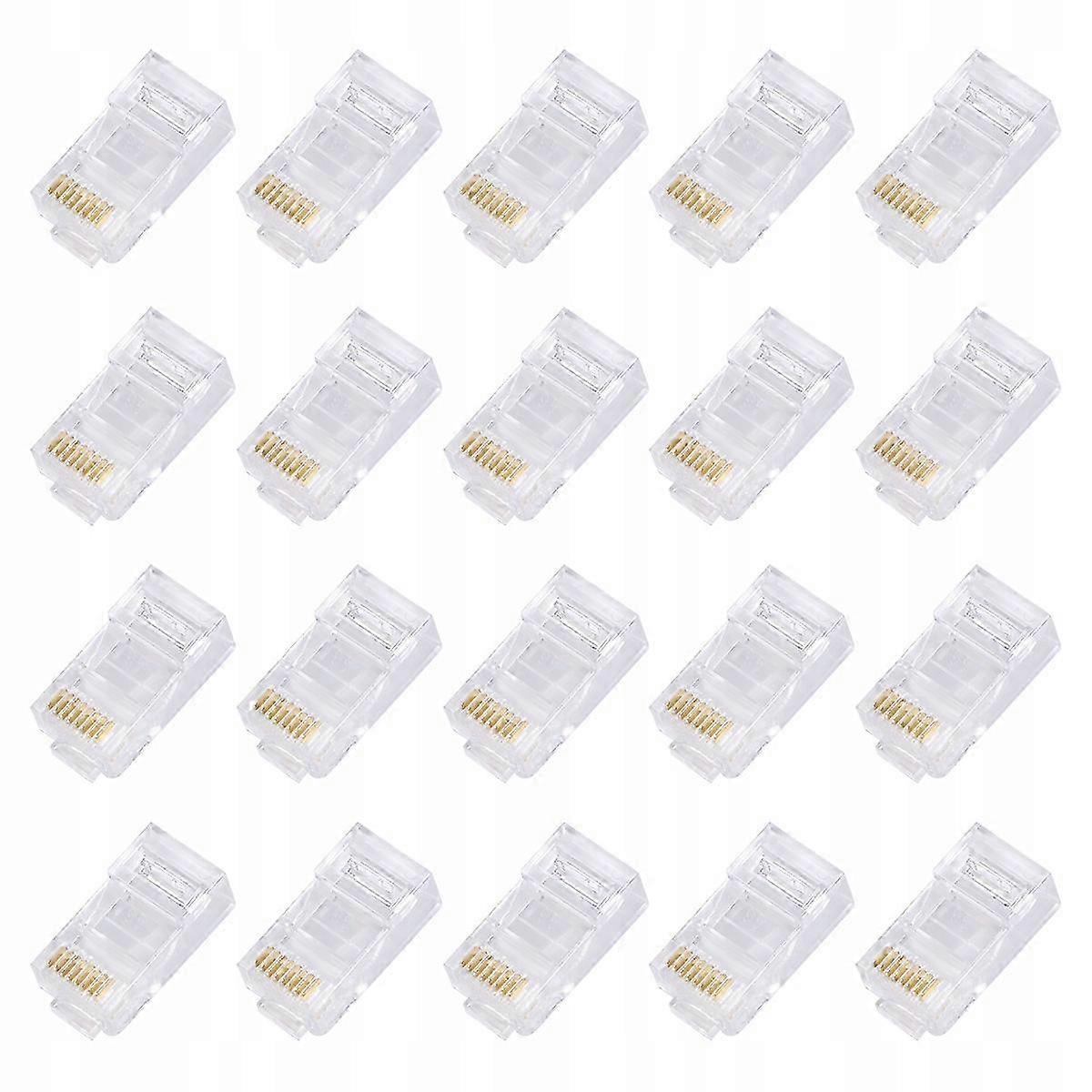 1000pcs 8p8c Terminals Rj45 Network Connector