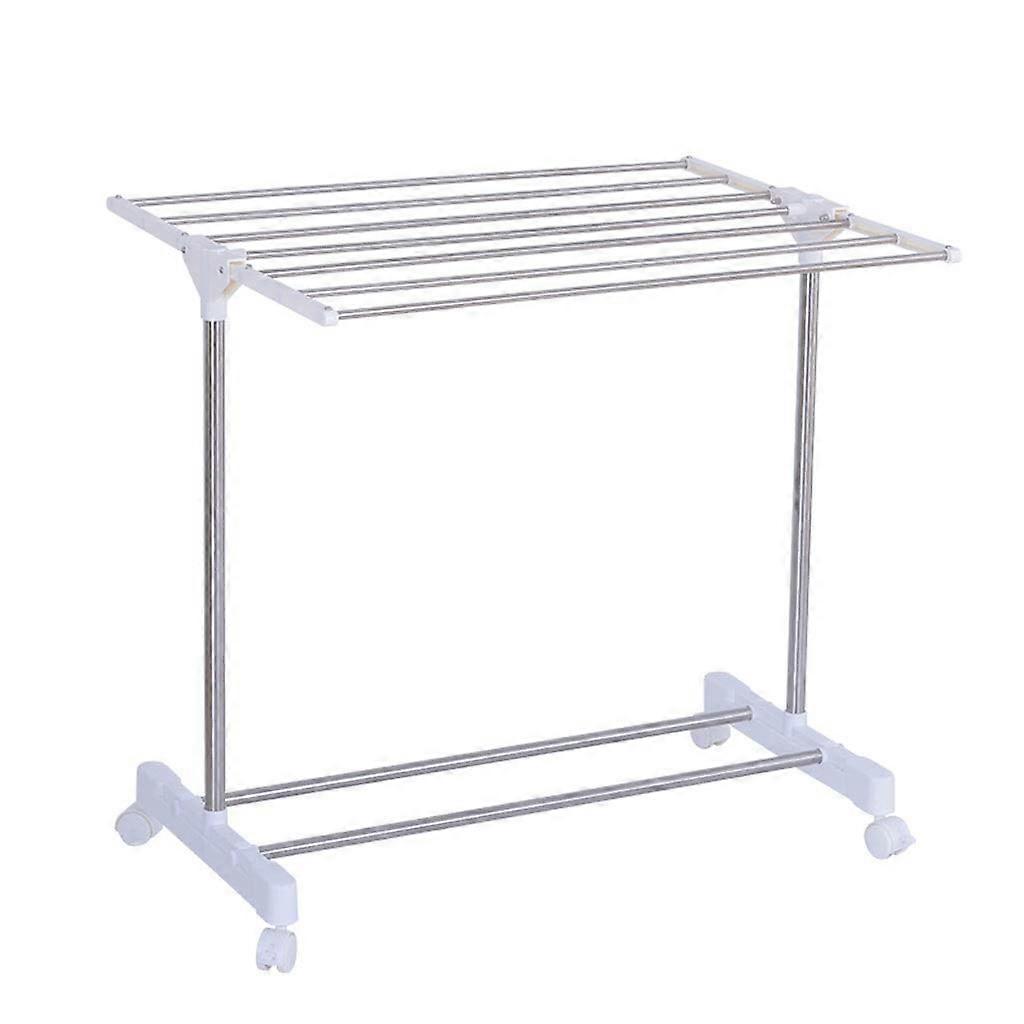 Clothes Airer Floor Type Folding Drying Rack For Indoor And Outdoor Use Removable Mini Collapsible Clothesline